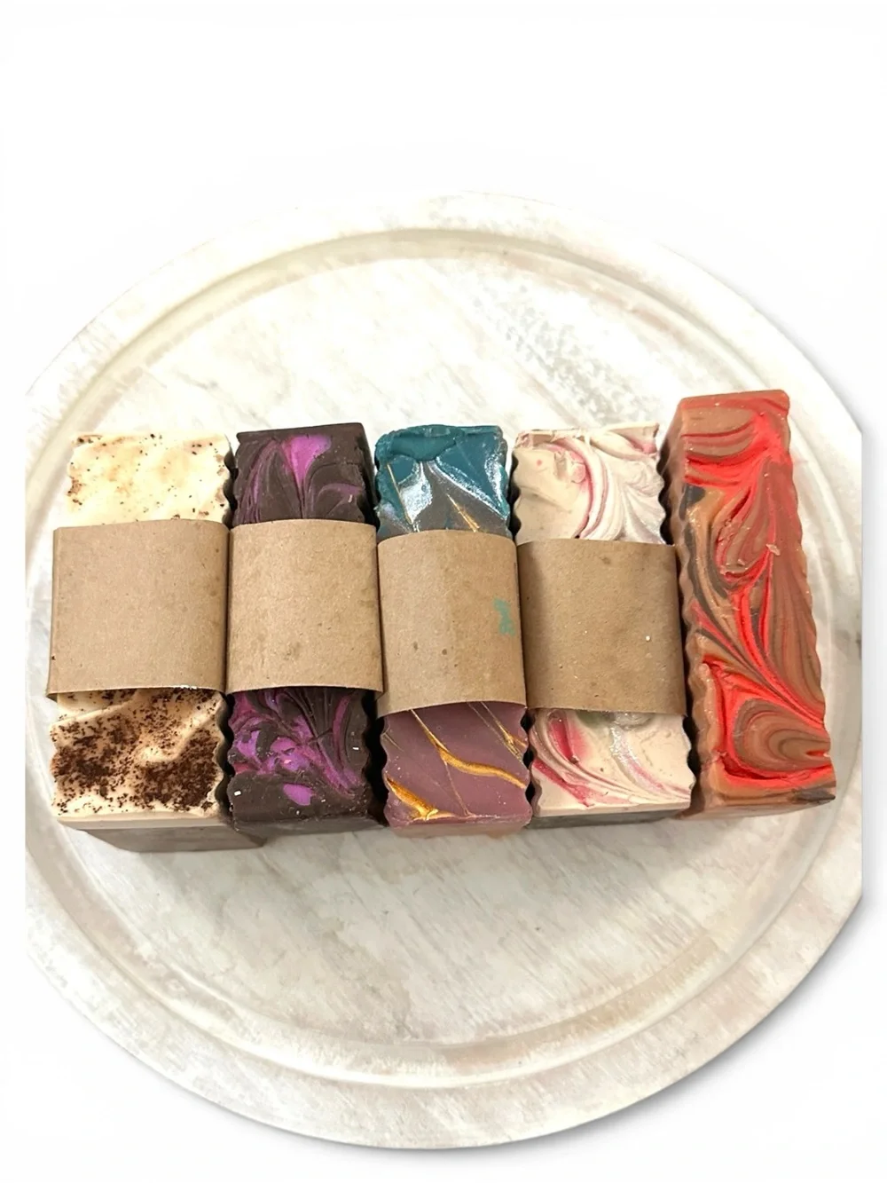 BUFF CITY SOAP CO Handmade soap 5 full bars unused